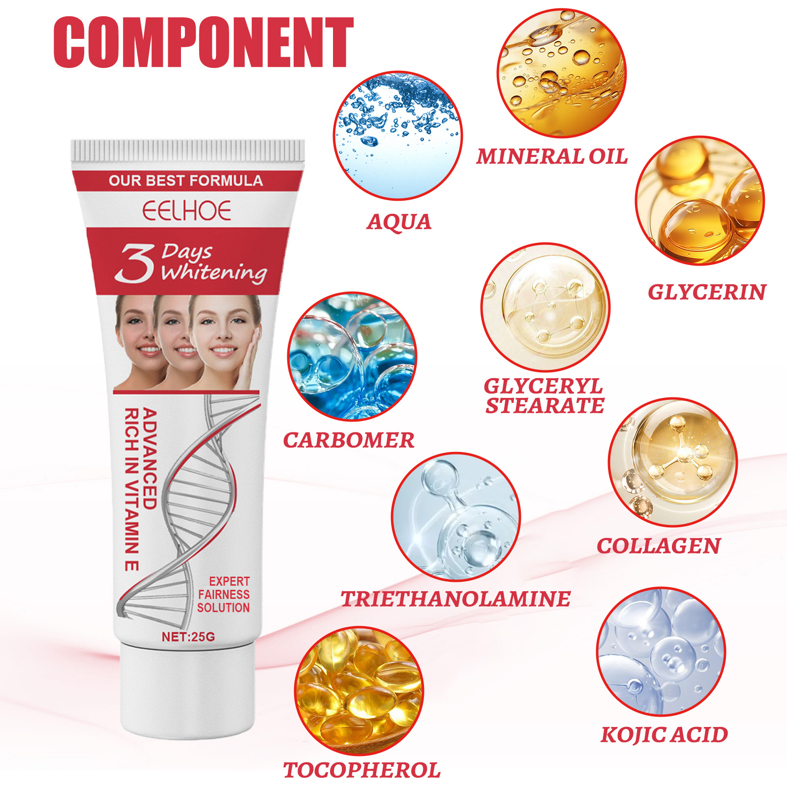 Facial Moisturizer Gentle Care Moisturizing Facial Skin Moisturizing Tender And Smooth Skin Moisturizing Cream - Image 6