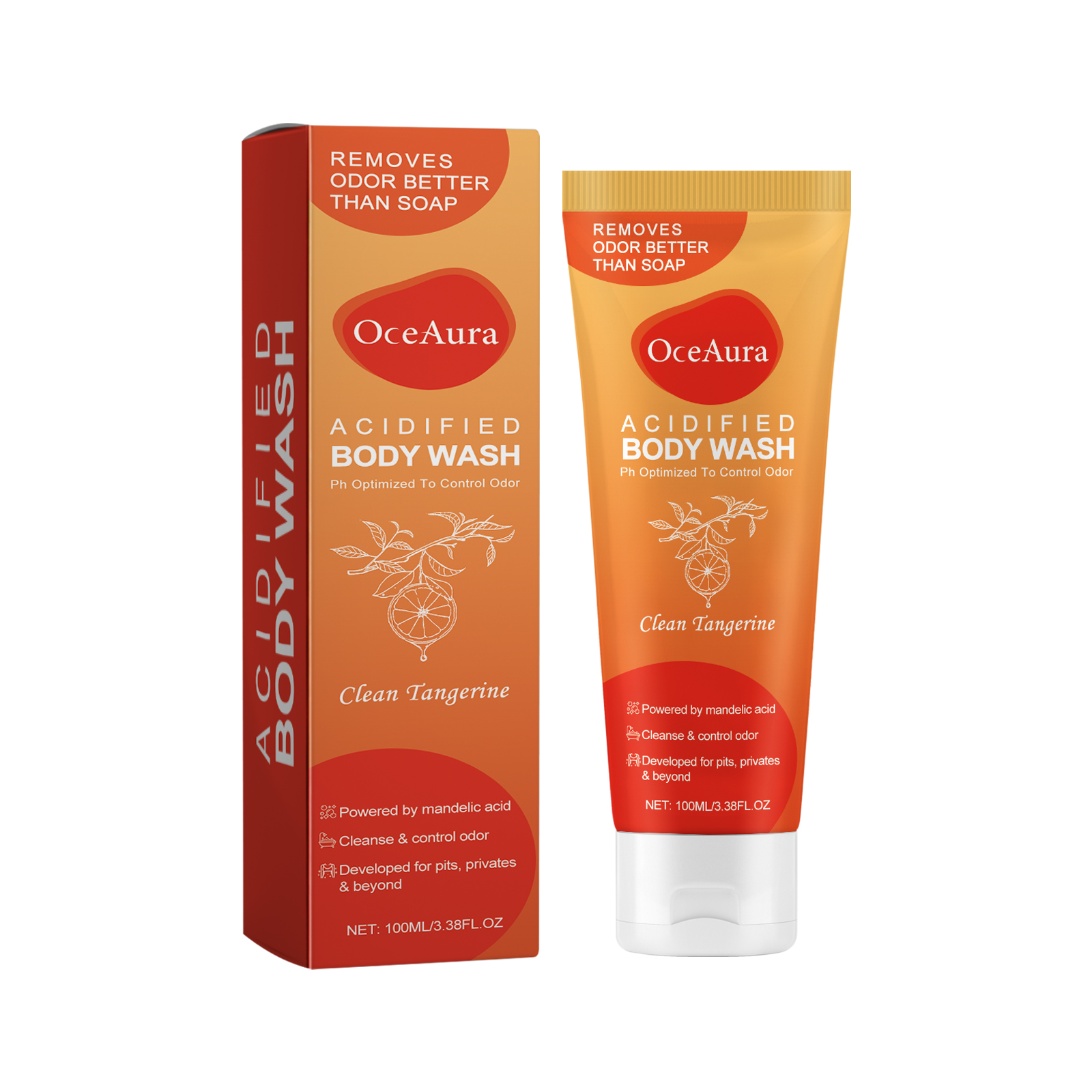 Acidified Body Wash, Moisturize The Skin And Keep The Fragrance For A Long Time - Image 2