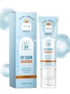 Hoygi UV Clear Sun Sunscreen, Summer Outdoor Anti-Exposure UV Moisturizes Skin Evenly Bright And Not Greasy