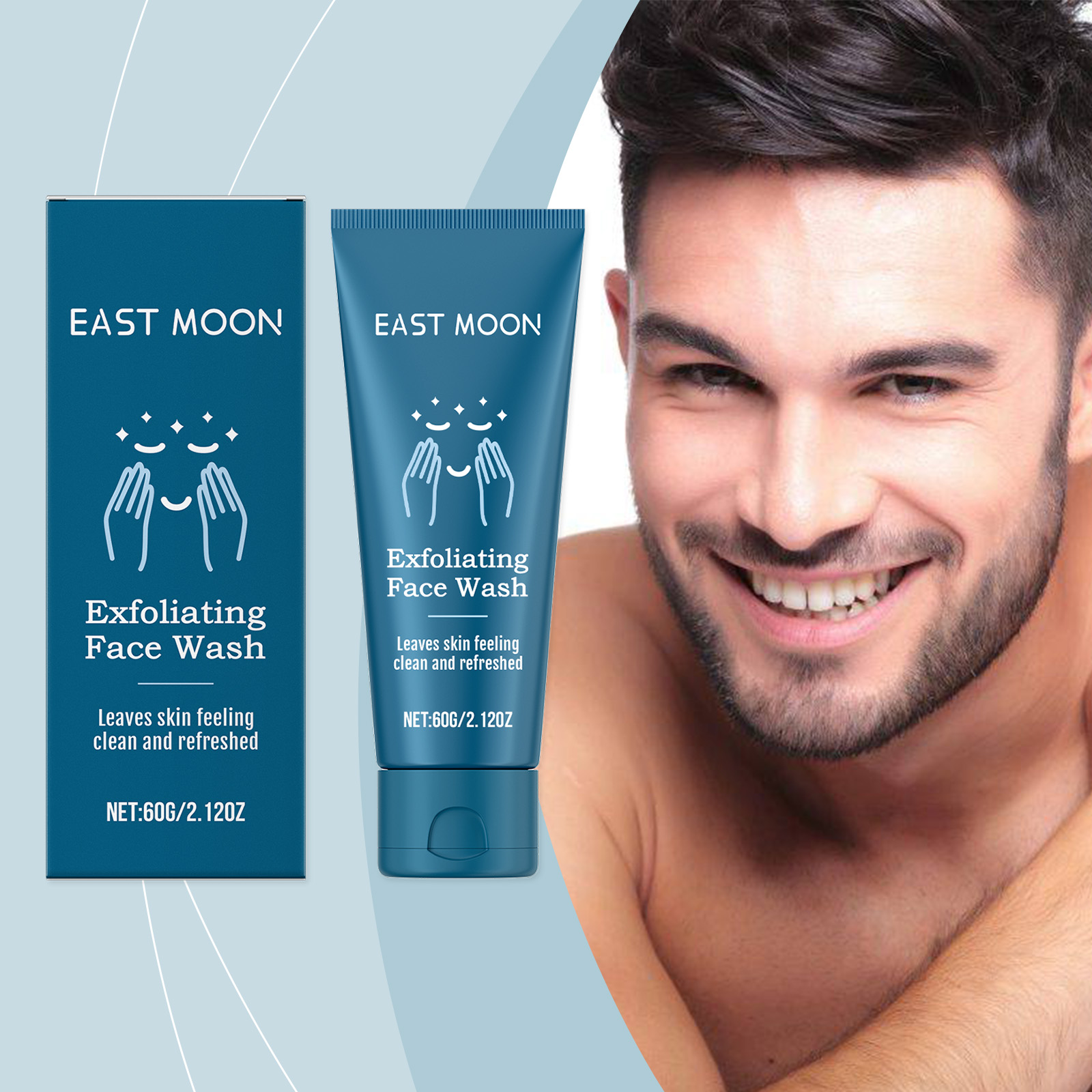 East Moon Men's Exfoliating Cleanser - Image 2