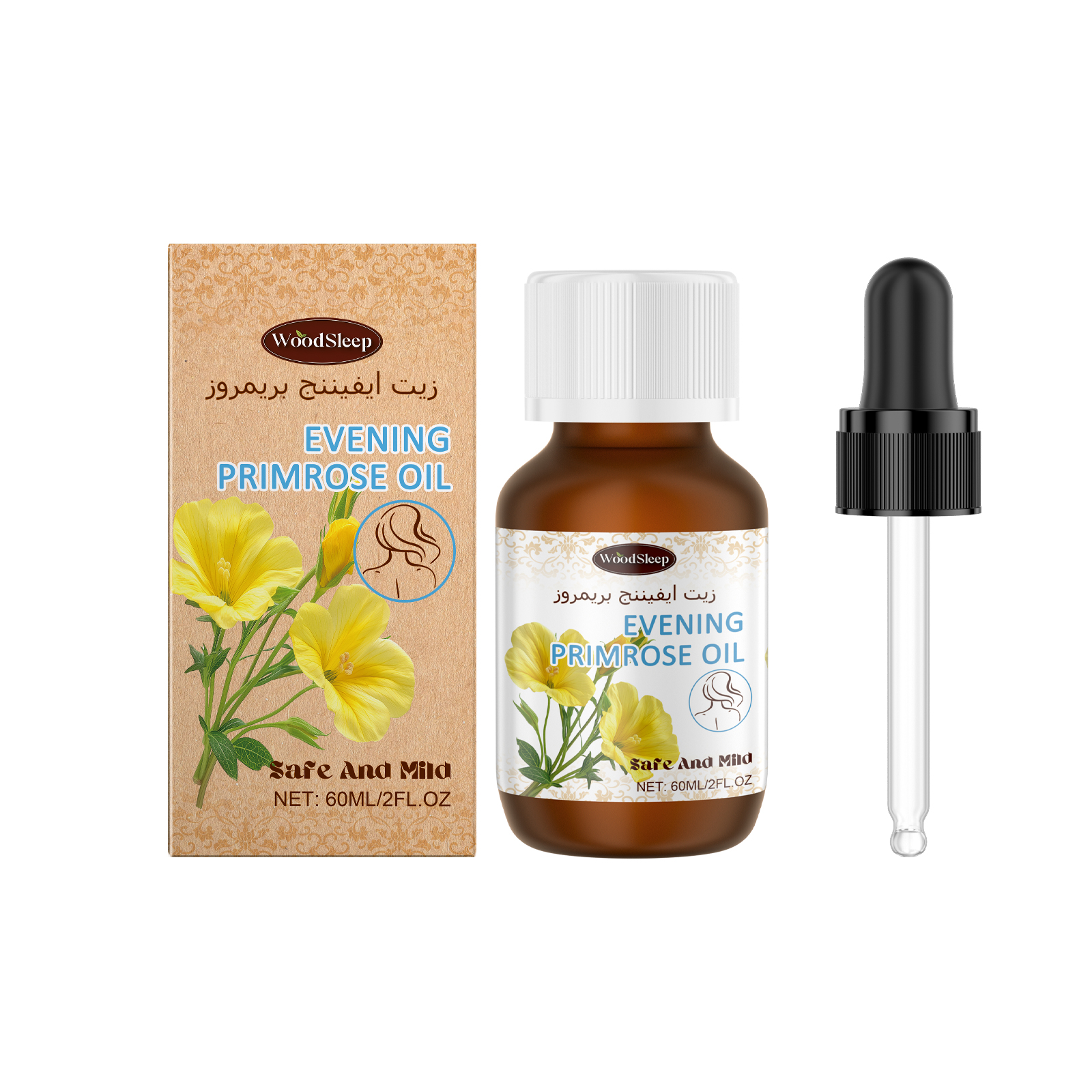 Woodsleep Evening Primrose Care Oil Hair Care Hair Care Oil