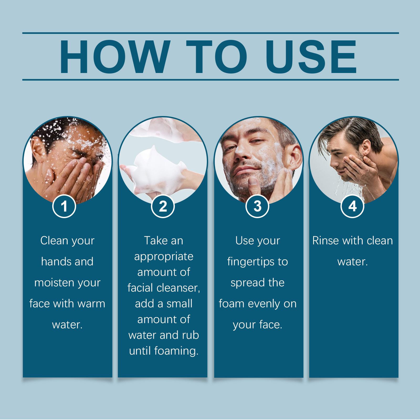 East Moon Men's Exfoliating Cleanser - Image 6